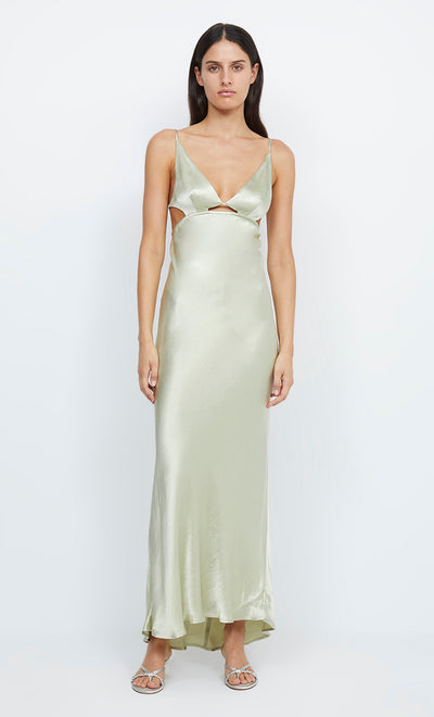 INDI STRAPPY MAXI DRESS - HONEYDEW