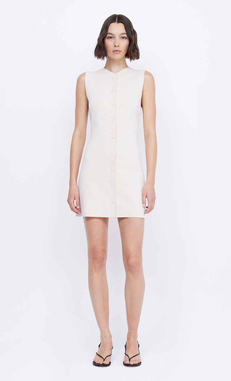 Ilora Knit Mini Dress in Ivory by Bec + Bridge
