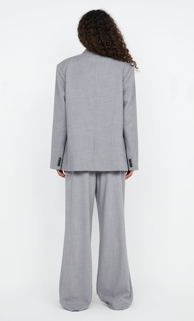 JORDIN BLAZER  - CHARCOAL WEAVE