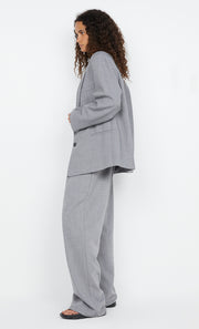 JORDIN BLAZER  - CHARCOAL WEAVE