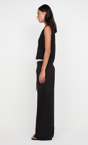 Kamilah V Neck Knitted Vest in Black by Bec + Bridge