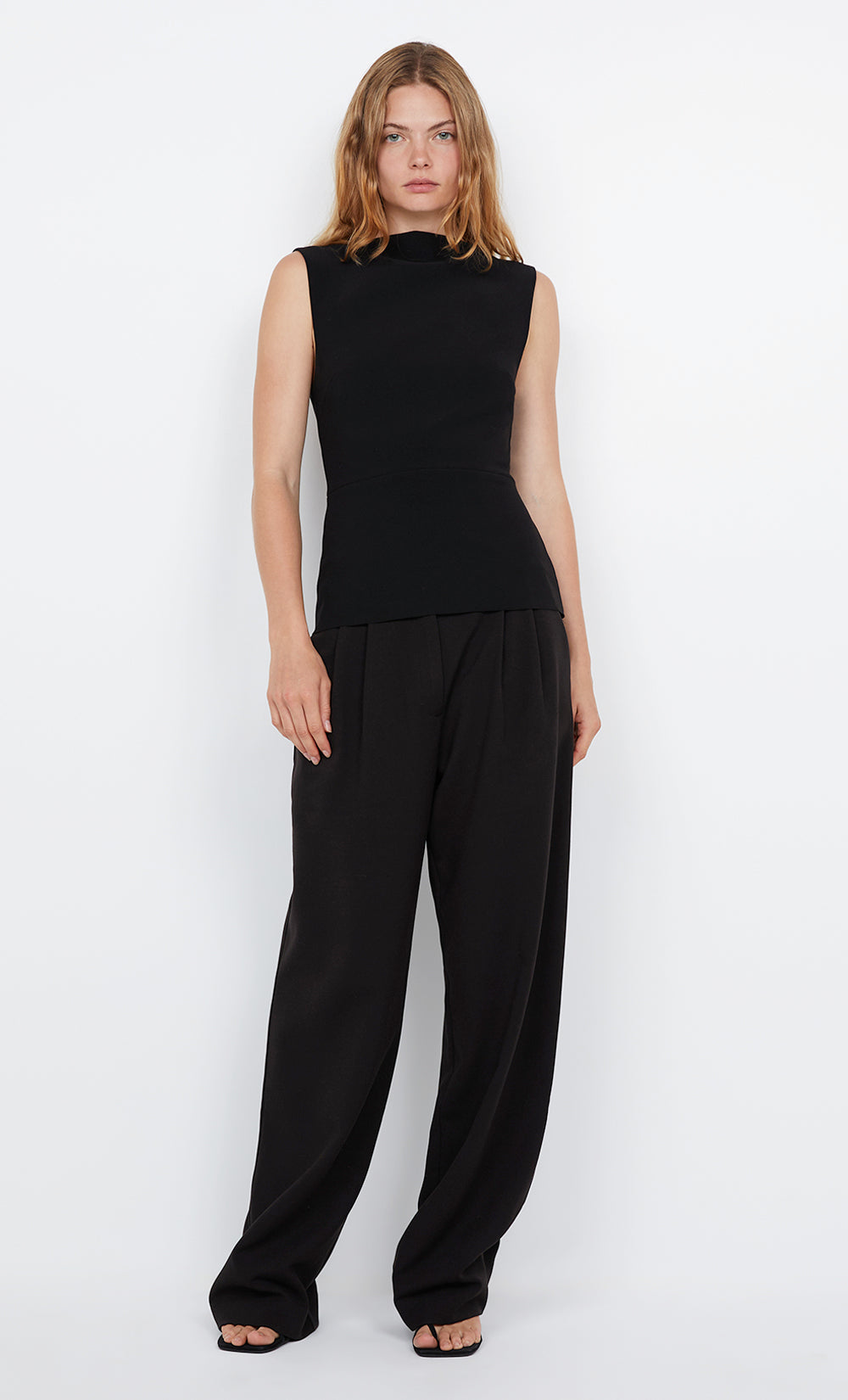 black peplum top australia