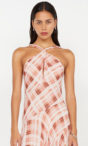 Lolita Midi Dress in Check by Bec + Bridge