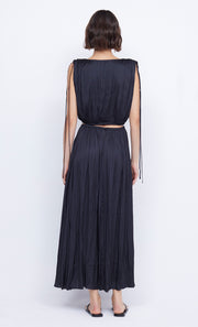 Louann Cropped Pleated Top in Black by Bec + Bridge