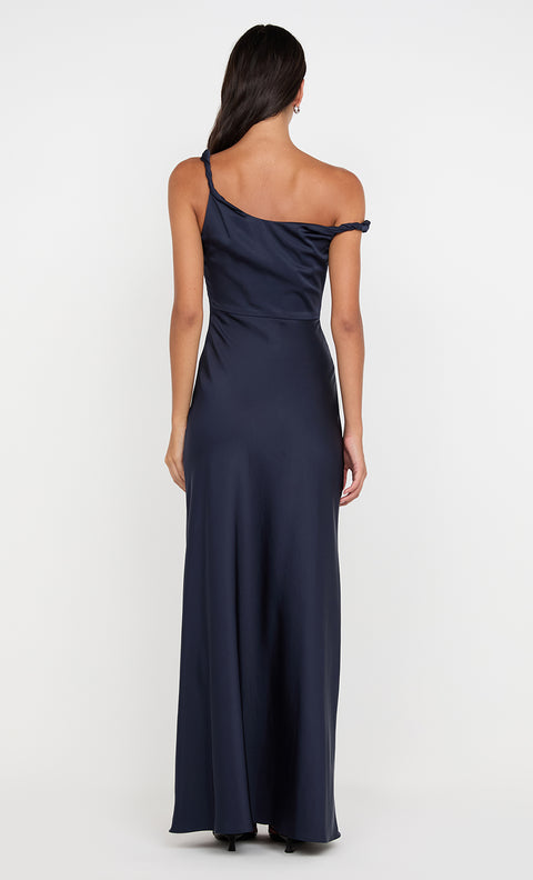 Lunetta Twist Strap Dress in Ink Bridesmaid by Bec + Bridge