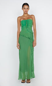 Maresca Strapless Dress in Green Apple by Bec + Bridge