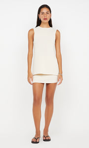 Milla Twist Knit Tank Top in White by Bec + Bridge