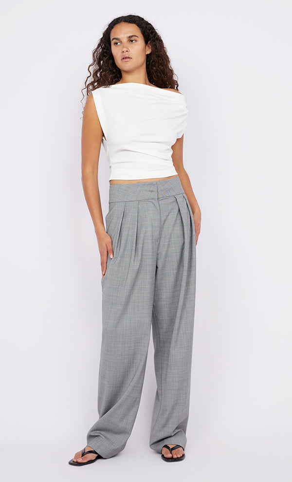 Monika Pant in Salt and Pepper by Bec + Bridge