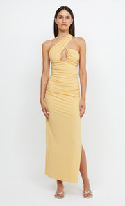 MONTANA CROSS OVER DRESS - STRAW