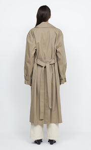 NATICE TRENCH COAT - DUNE