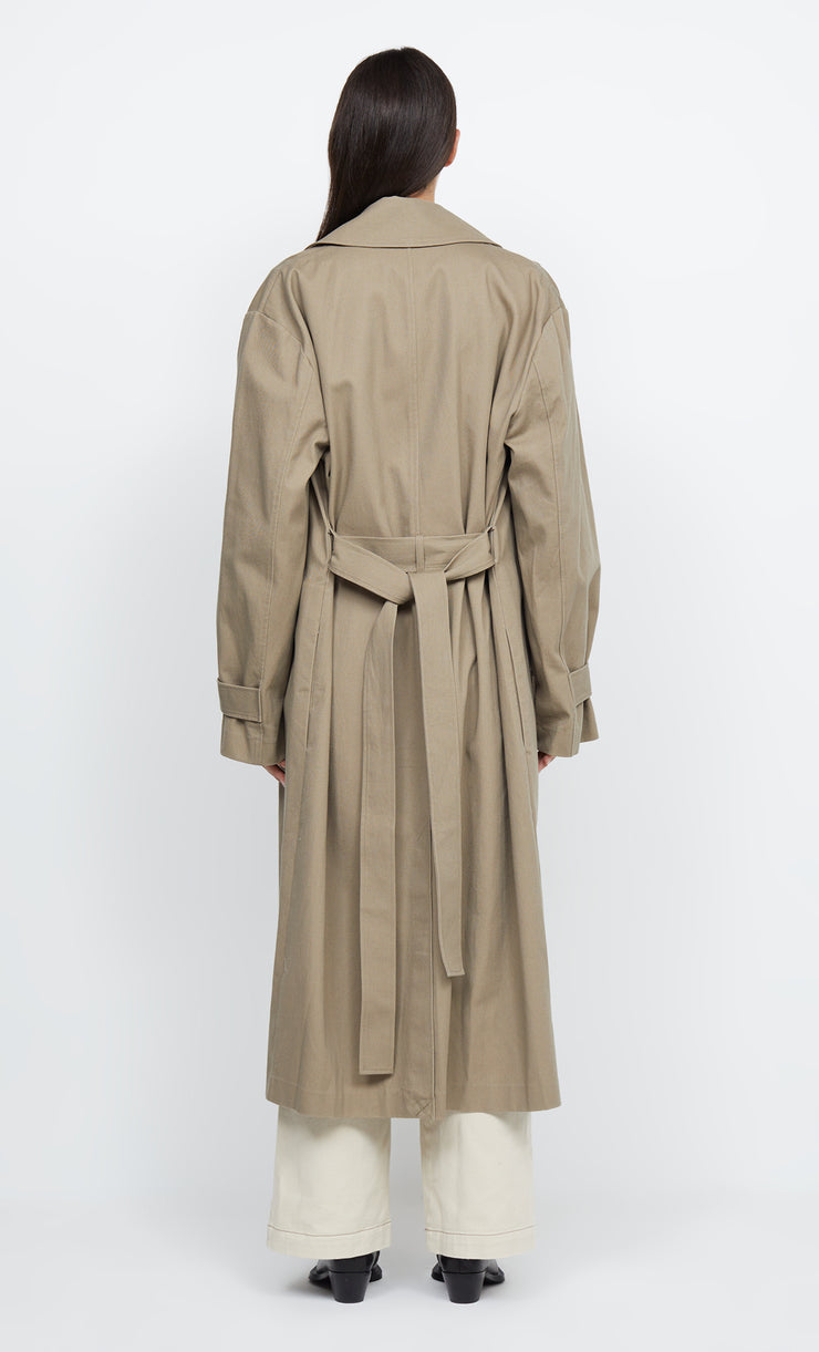 NATICE TRENCH COAT - DUNE