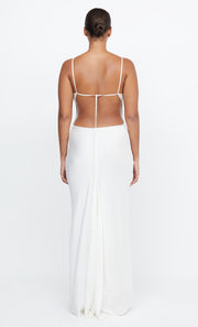 Paradise Beaded Maxi Bridal Dress in White by Bec + Bridge