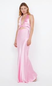 SABIA TWIST DRESS - ORCHID PINK