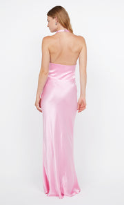SABIA TWIST DRESS - ORCHID PINK