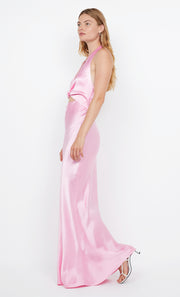 SABIA TWIST DRESS - ORCHID PINK