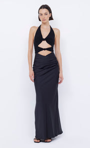 Solare Halter Dress in Black by Bec + Bridge