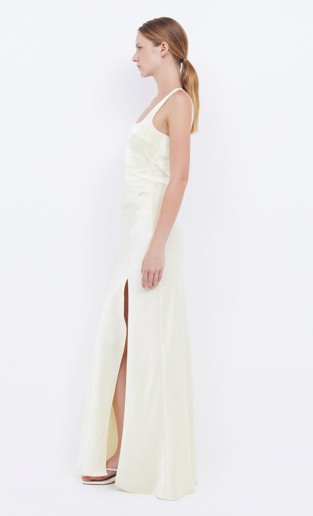 DREAMER SQUARE NECK DRESS - DARK WILLOW