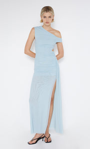 Victoria Asym Dress in Sky Blue by Bec + Bridge