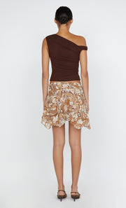 Victoria Asym Top in Chocolate by Bec + Bridge