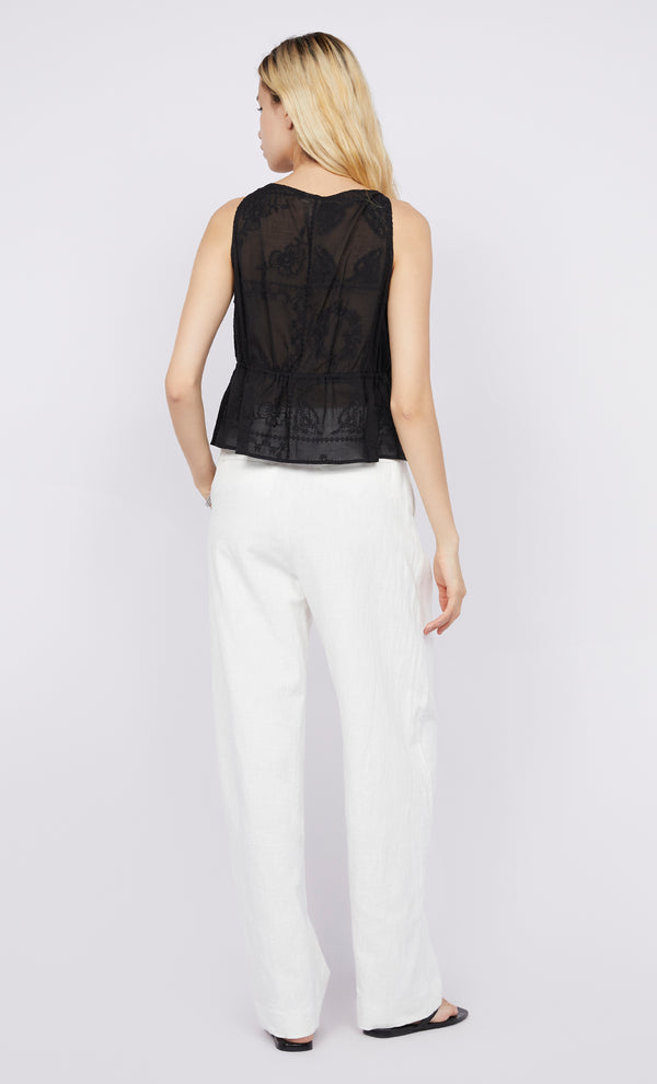 Zalea Gathered Top in Black by Bec + Bridge