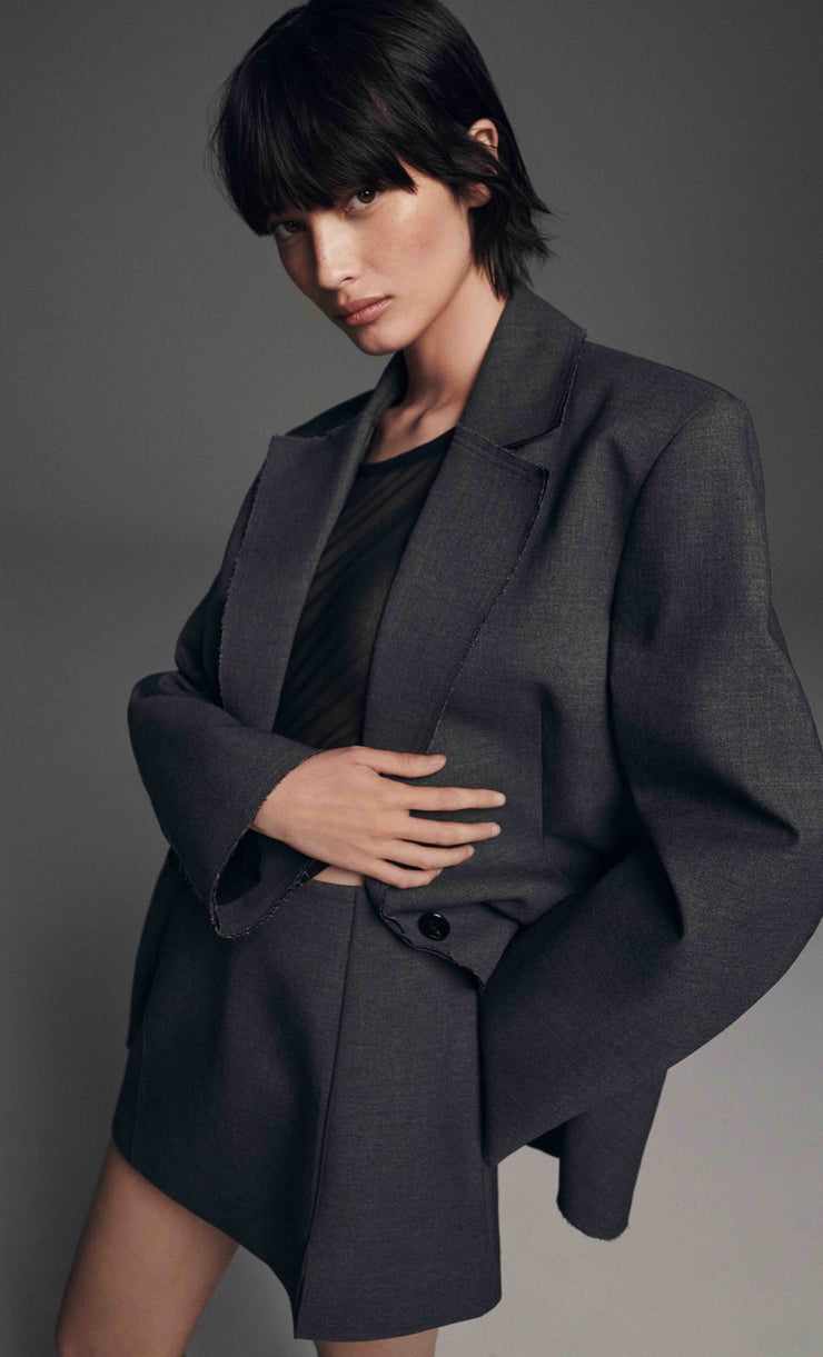JAMIE BLAZER - CHARCOAL