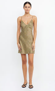 CASABLANCA MINI DRESS - SIENA GEO