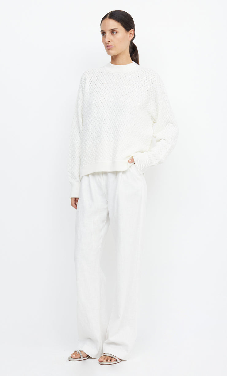 EFFIE KNIT JUMPER - IVORY