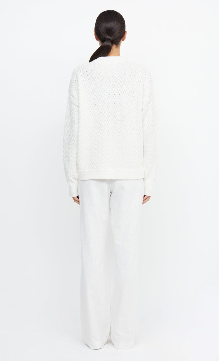 EFFIE KNIT JUMPER - IVORY