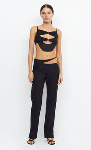 JAMIE ASYM PANT - BLACK