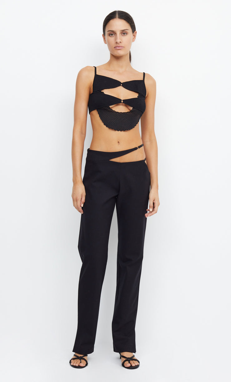 JAMIE ASYM PANT - BLACK