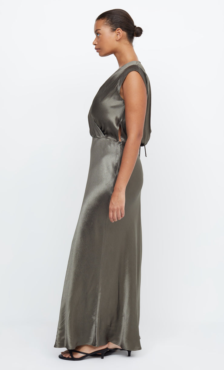 MOON DANCE MAXI DRESS DARK WILLOW BEC + BRIDGE AU