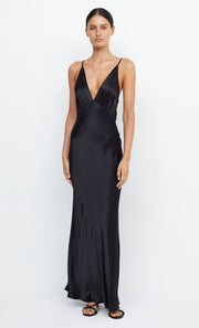 Moon Dance V Bridesmaids Maxi Dress in Black by Bec + Bridge