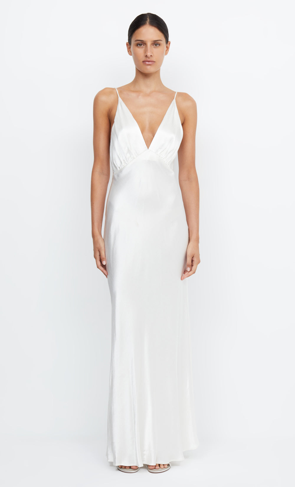 MOON DANCE V MAXI DRESS - IVORY – BEC + BRIDGE AU