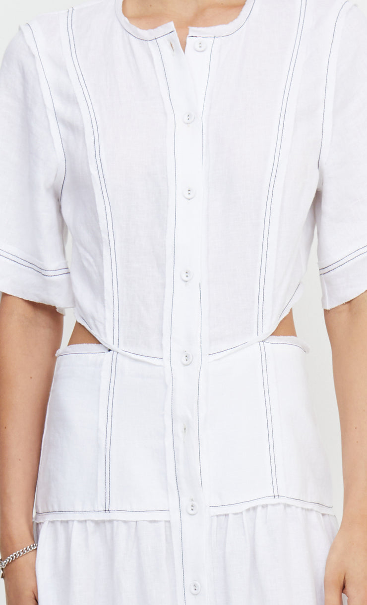 CASSIE MAXI DRESS - IVORY