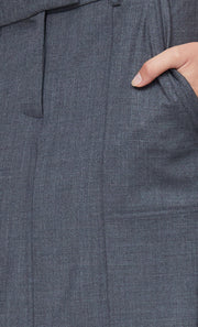 HEIDI MAXI SKIRT - CHARCOAL