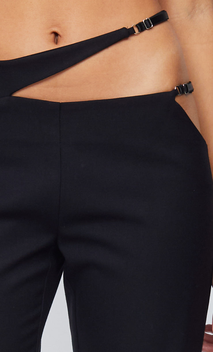 JAMIE ASYM PANT - BLACK