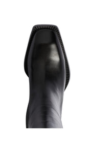 PEYA MID CALF BOOT - BLACK