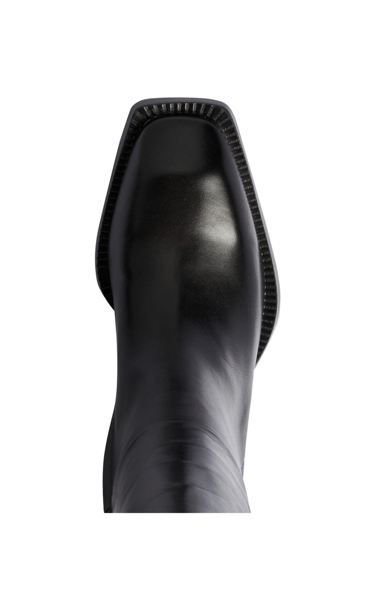 PEYA MID CALF BOOT - BLACK