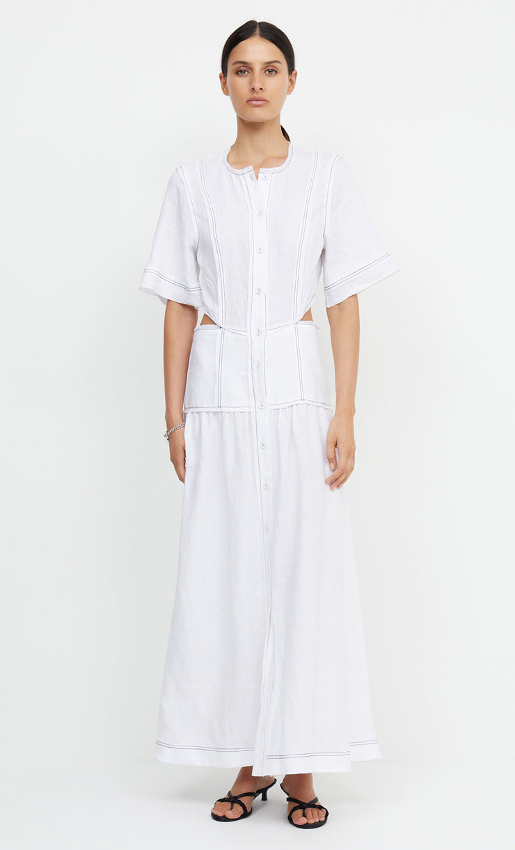 CASSIE MAXI DRESS - IVORY
