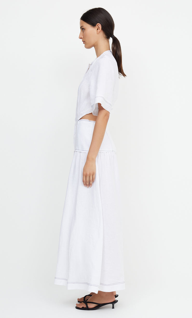 CASSIE MAXI DRESS - IVORY