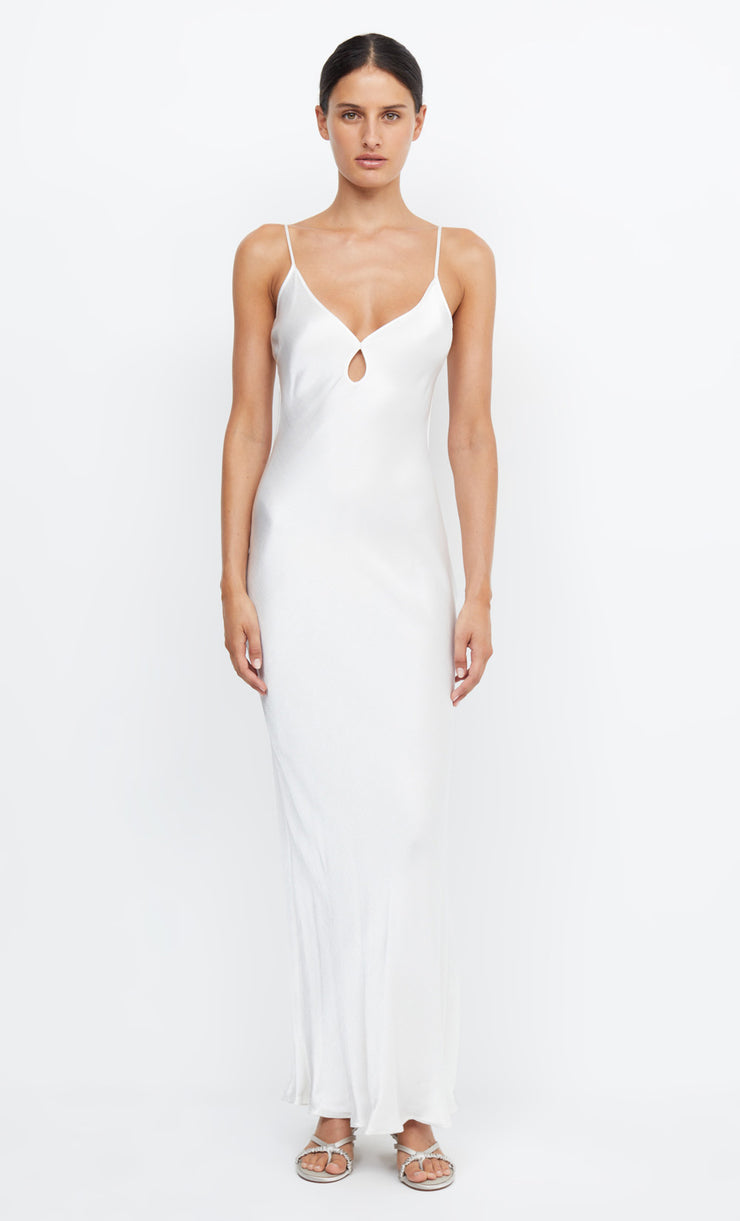 CEDAR CITY MAXI DRESS - IVORY/IVORY – BEC + BRIDGE AU