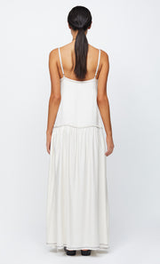 ELYNA STRAP MAXI DRESS - IVORY