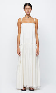 ELYNA STRAP MAXI DRESS - IVORY