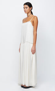 ELYNA STRAP MAXI DRESS - IVORY