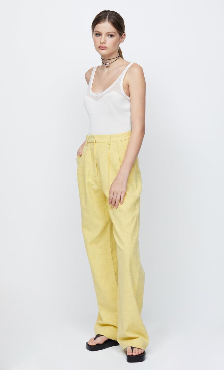 HARRIET PANT - DAFFODIL YELLOW