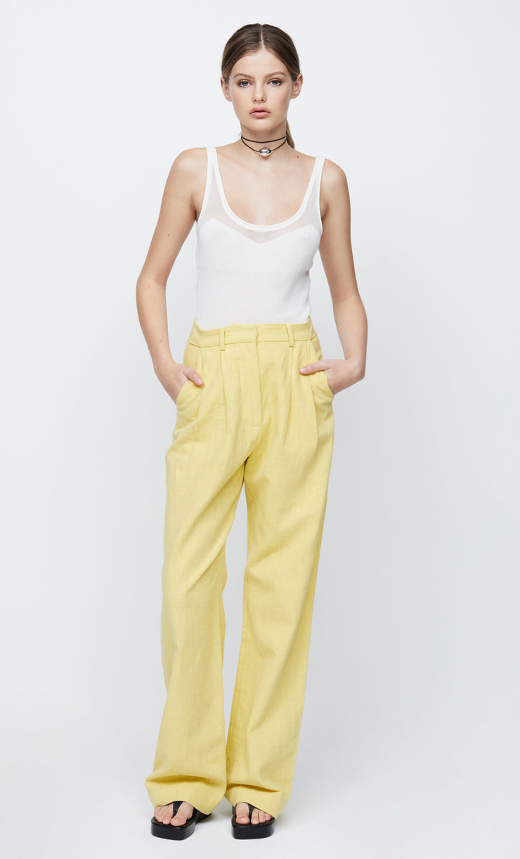 HARRIET PANT - DAFFODIL YELLOW