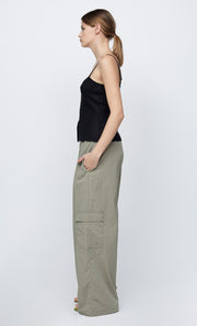 JACINTA KNIT TANK - BLACK