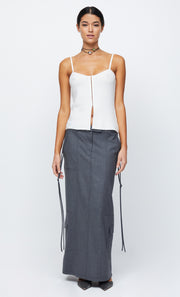 JACINTA KNIT TANK - IVORY