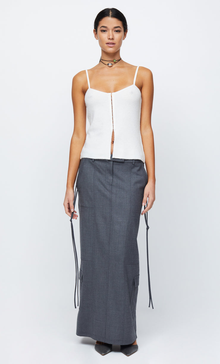 JACINTA KNIT TANK - IVORY