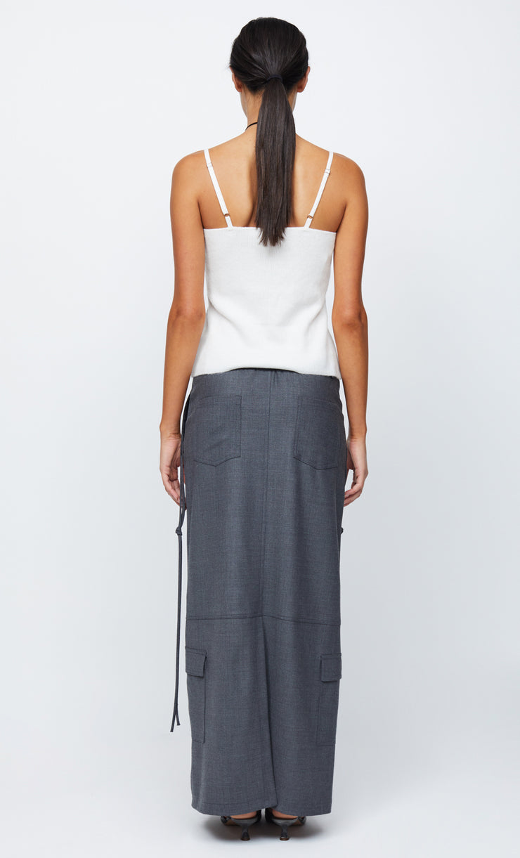JACINTA KNIT TANK - IVORY